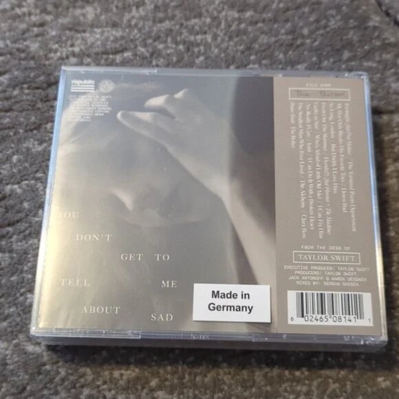 Taylor Swift The Tortured Poets Department Collector's Edition CD + "The Bolter - Picture 2 of 9